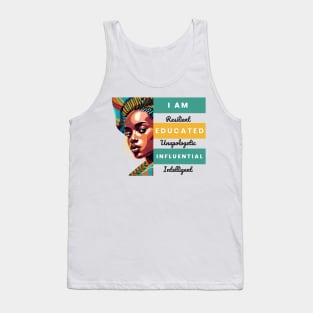 I Am Black Woman Afrocentric Tank Top